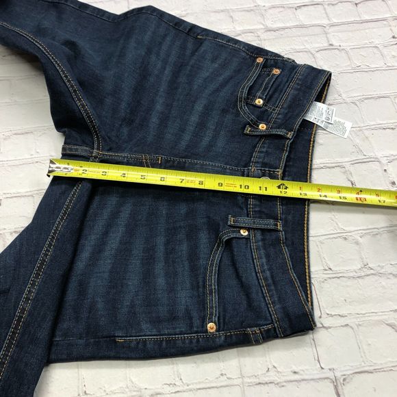 Levi's 541 Athletic Taper Fit Jeans Men Size 30x32 Dark Blue Denim B195 -5 - Picture 6 of 16